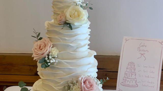 Becky's Wedding Cakes Crewe Cheshire