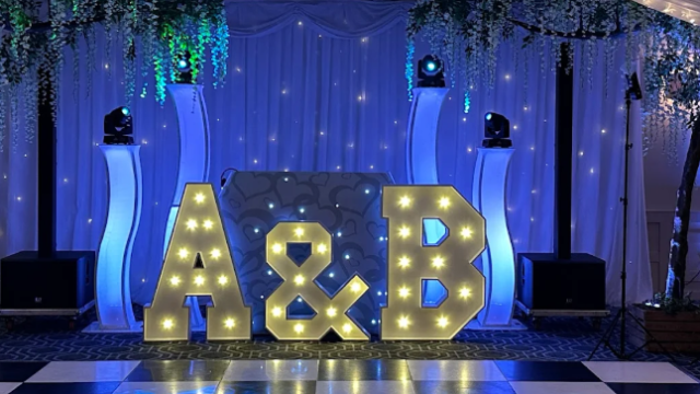 AO Events Crewe Cheshire Wedding DJ Photo Booth LED Dance Floor Hire