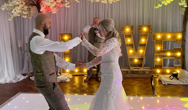 AO Events Crewe Cheshire Wedding DJ Photo Booth LED Dance Floor Hire